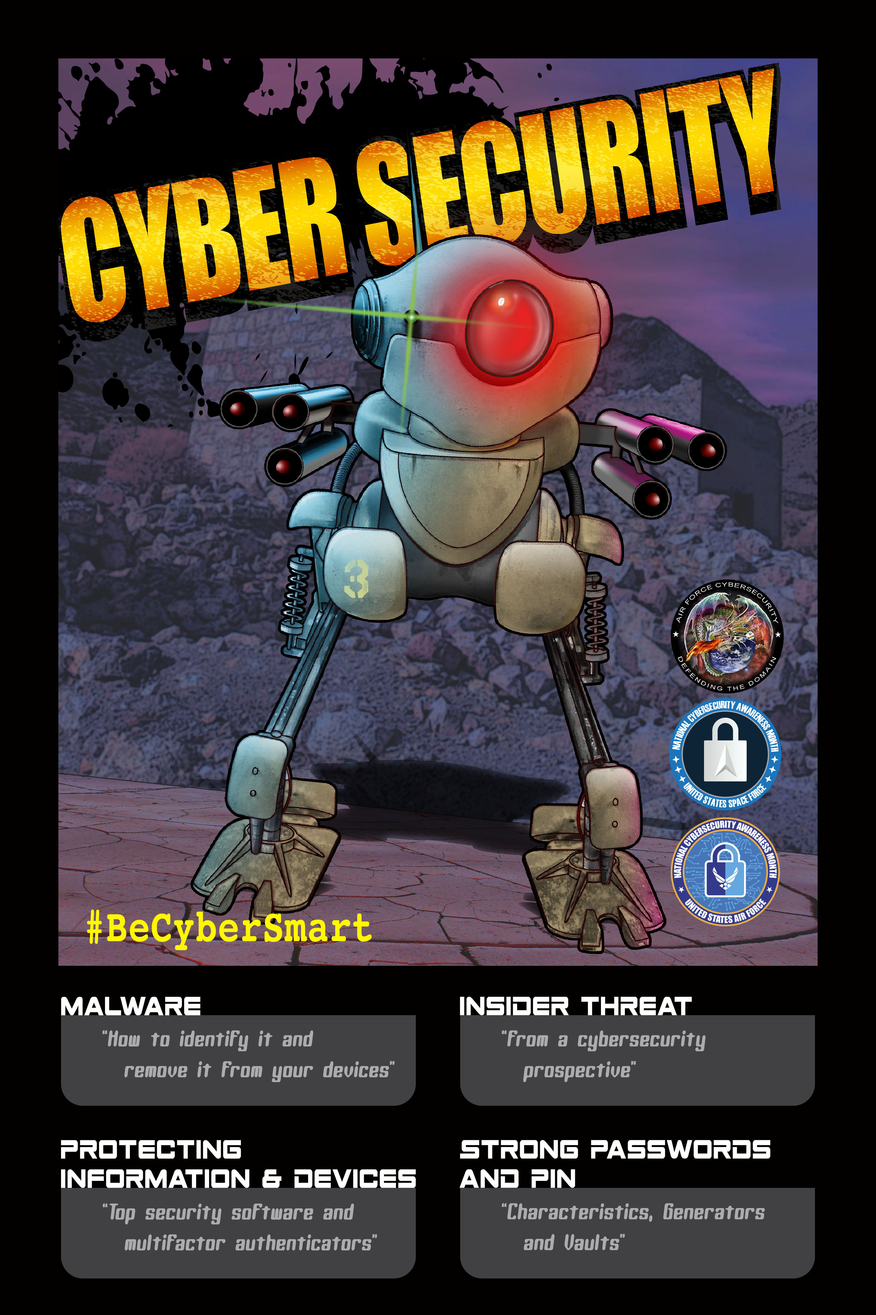 Cyber Month Overview Poster 2020